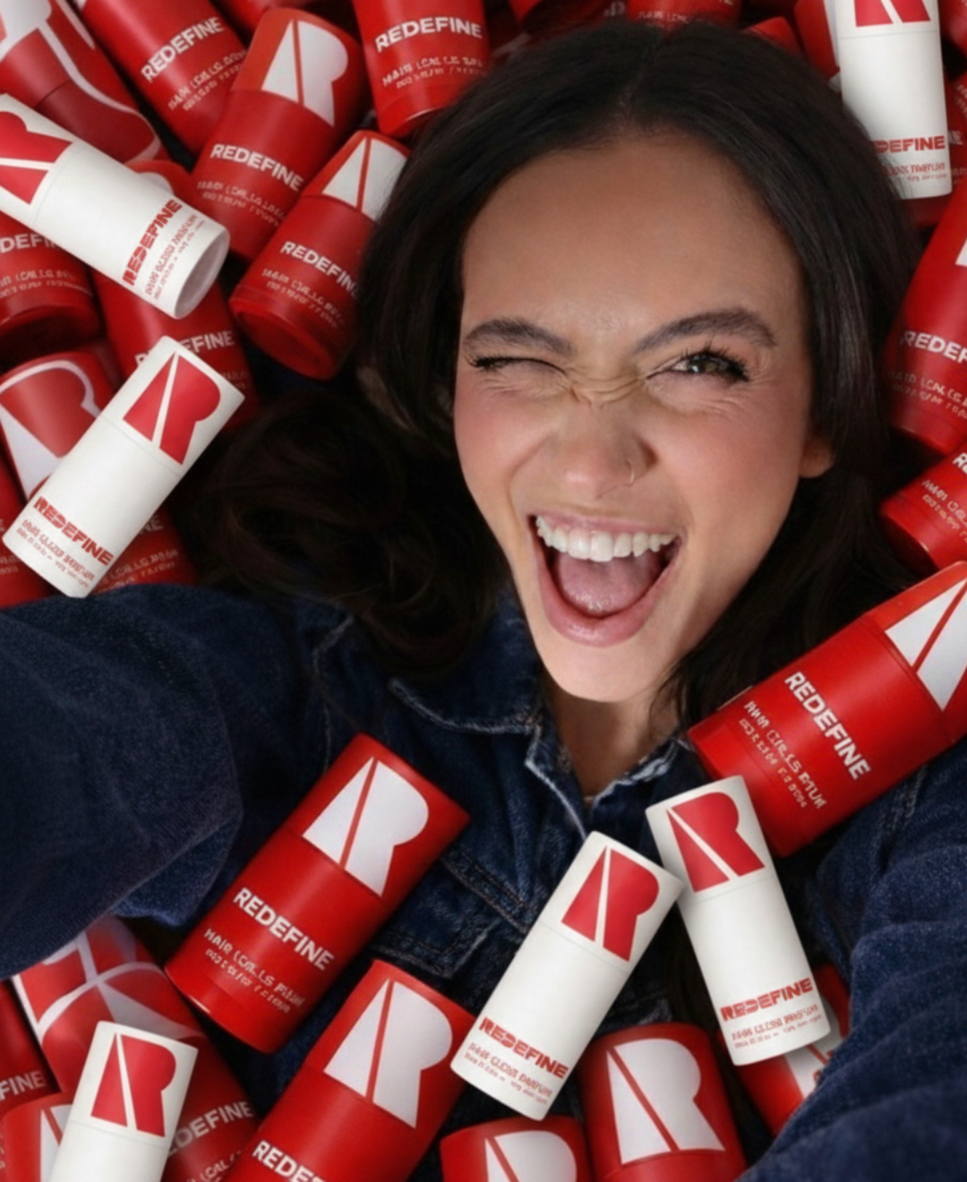 the new HAIR GLOSS <br>PERFUME